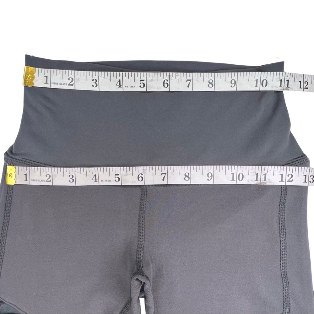 alo High Waist Moto Legging Gray Mixed Media Panel XS 2 4 - Picture 13 of 16